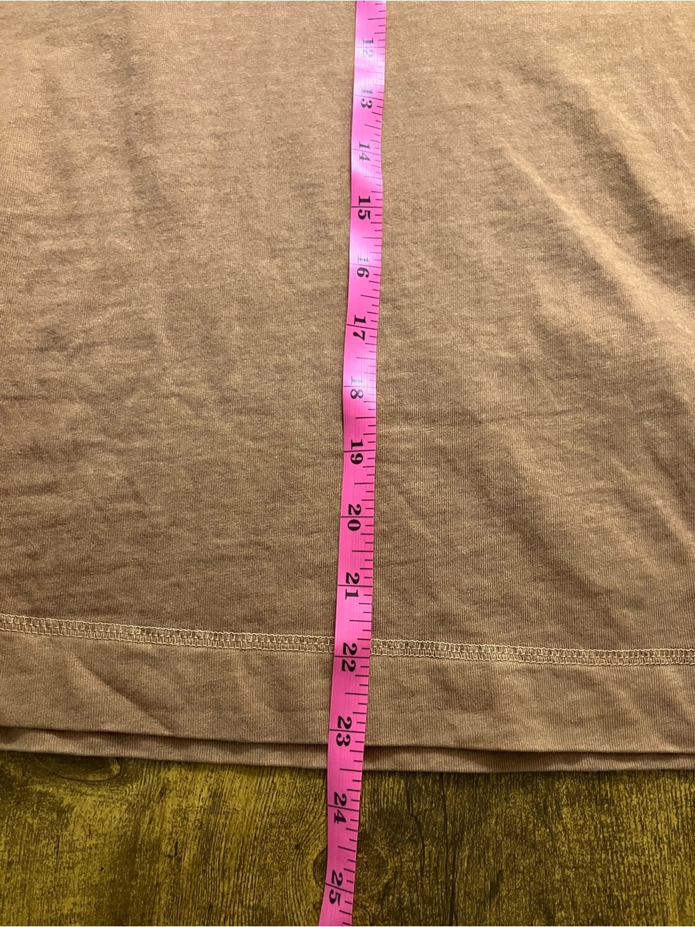 Old Navy Women’s Vintage Boxy Crewneck T-Shirt Caramel Bronze Brown Medium - Picture 9 of 11
